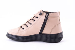 '-amely.ro-Claudio Casini-Ghete Dama Piele Naturala De Vitel Claudio Casini Cart 1073 /Bej