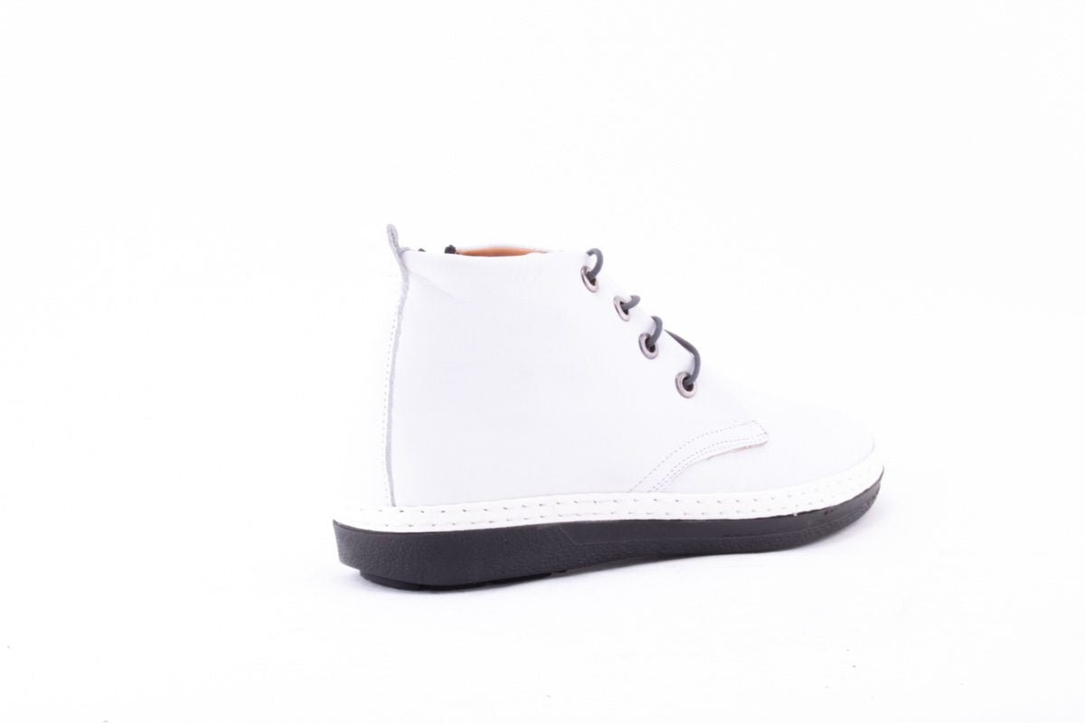 '-amely.ro-Claudio Casini-Ghete Dama Piele Naturala De Vitel Claudio Casini Cart 1084 /Alb