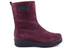 '-amely.ro-Rieker-Ghete Dama Rieker Piele Naturala Intoarsa Riek 93370 /Vis