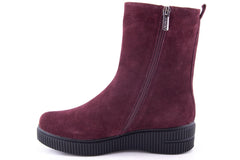 '-amely.ro-Rieker-Ghete Dama Rieker Piele Naturala Intoarsa Riek 93370 /Vis