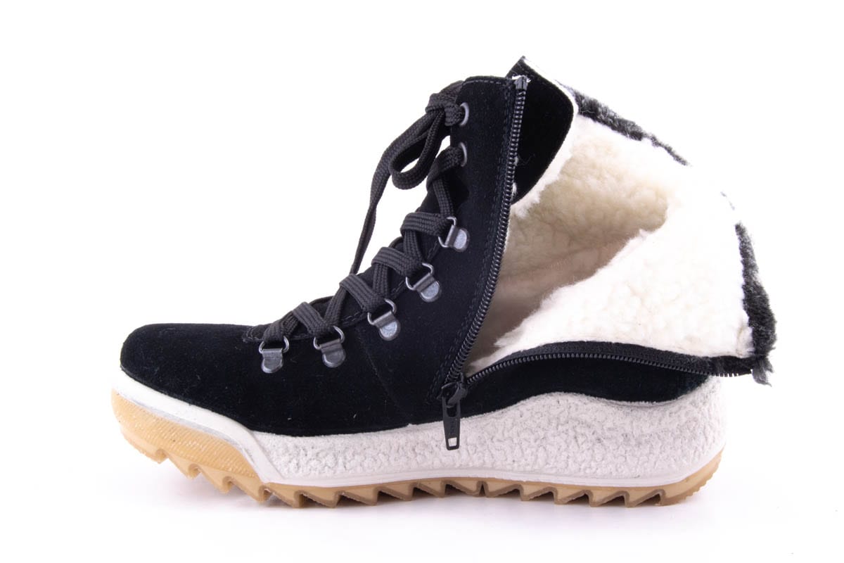 '-amely.ro-Rieker-Ghete Dama Rieker Piele Naturala Intoarsa Riek Y4733 /Nv