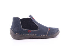 '-amely.ro-Rieker-Ghete Dama Rieker Piele Naturala Nabuk Riek 52590 /Abs