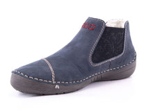 '-amely.ro-Rieker-Ghete Dama Rieker Piele Naturala Nabuk Riek 52590 /Abs