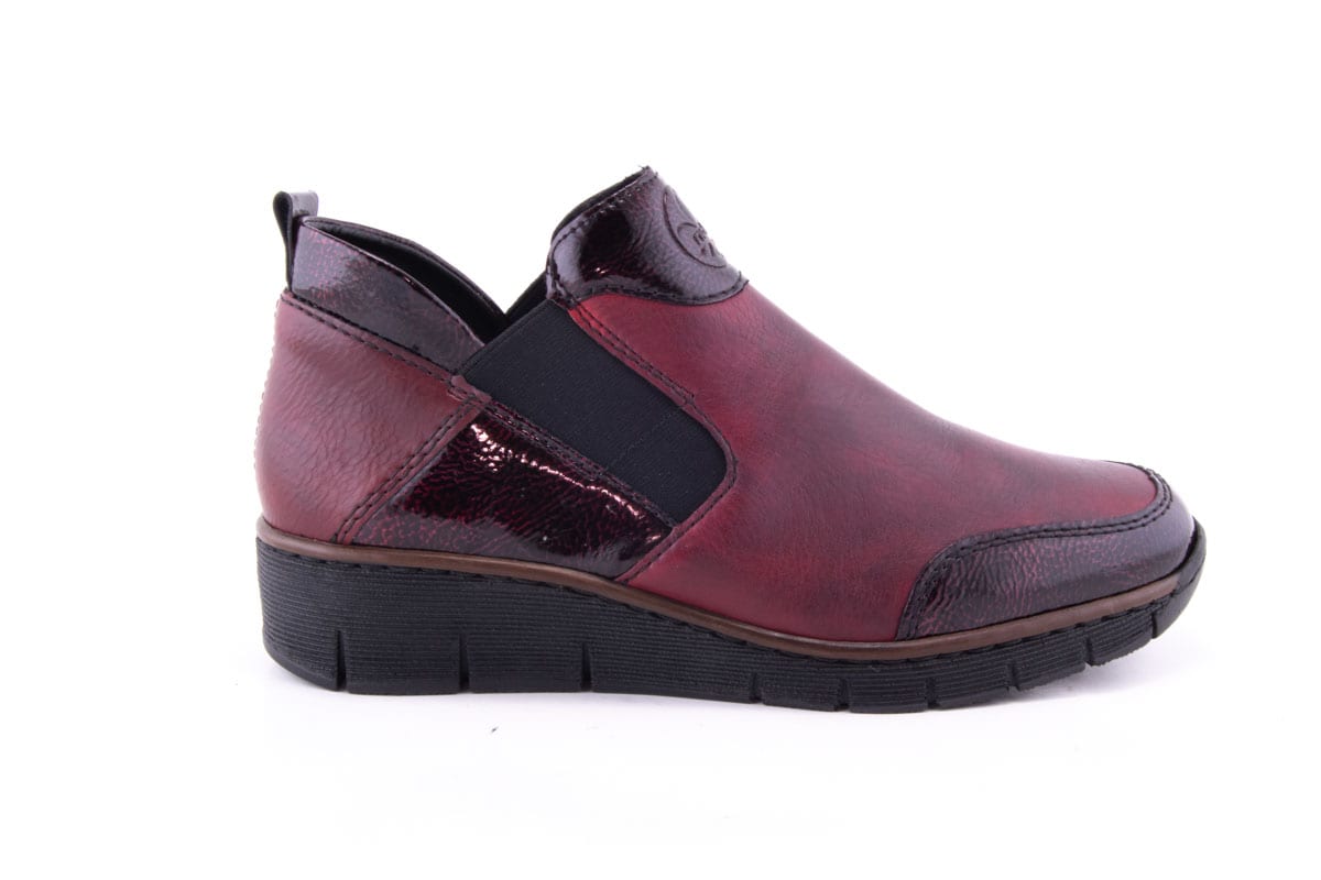 '-amely.ro-Rieker-Ghete Dama Rieker Piele Naturala Riek 53786 /Bor