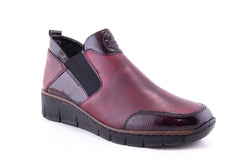 '-amely.ro-Rieker-Ghete Dama Rieker Piele Naturala Riek 53786 /Bor