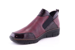 '-amely.ro-Rieker-Ghete Dama Rieker Piele Naturala Riek 53786 /Bor
