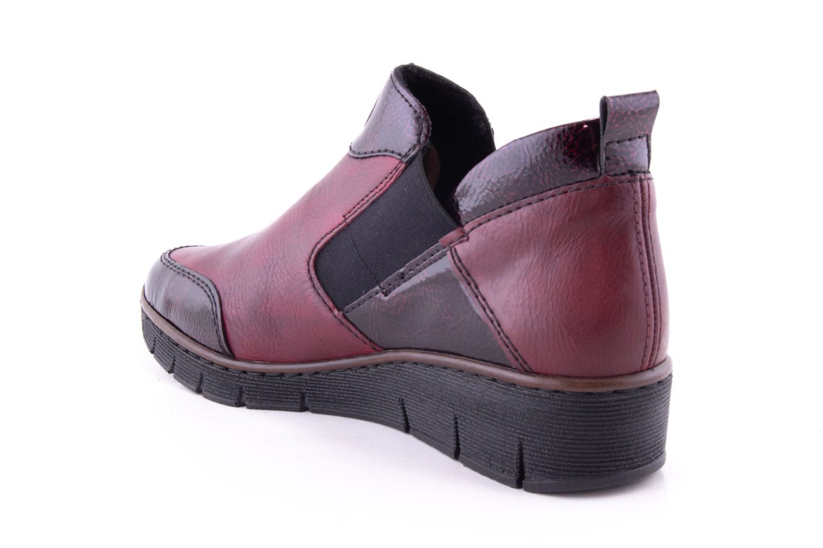 '-amely.ro-Rieker-Ghete Dama Rieker Piele Naturala Riek 53786 /Bor