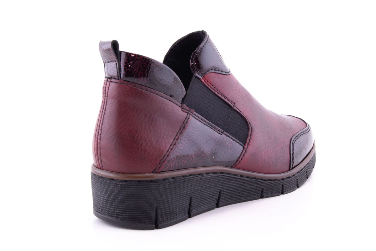 '-amely.ro-Rieker-Ghete Dama Rieker Piele Naturala Riek 53786 /Bor