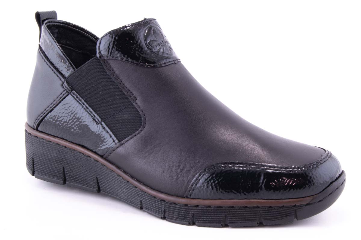 '-amely.ro-Rieker-Ghete Dama Rieker Piele Naturala Riek 53786 /N