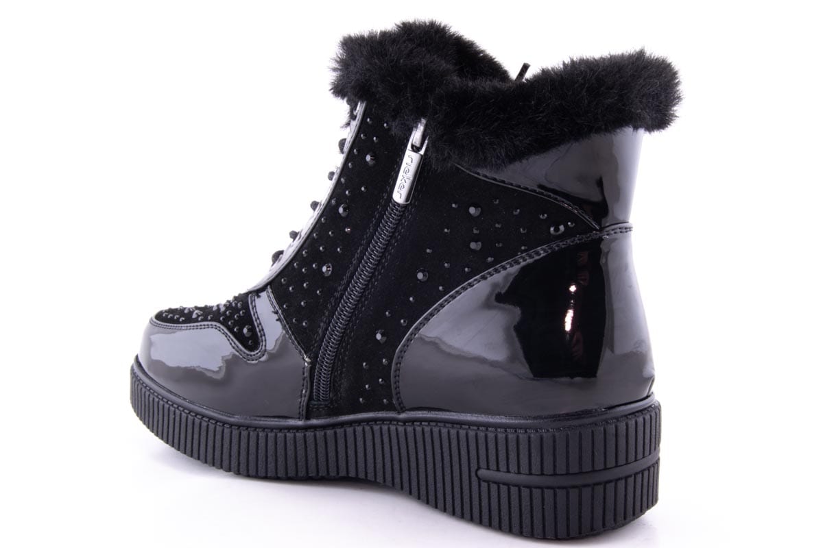 '-amely.ro-Rieker-Ghete Dama Rieker Piele Naturala Riek 92212 /N