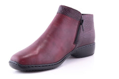 '-amely.ro-Rieker-Ghete Dama Rieker Piele Naturala Riek L3881 /Vis