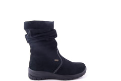 '-amely.ro-Rieker-Ghete Dama Rieker Piele Naturala Intoarsa Riek 7171 /Nv