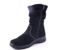 '-amely.ro-Rieker-Ghete Dama Rieker Piele Naturala Intoarsa Riek 7171 /Nv