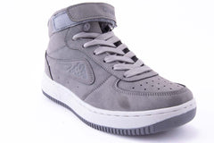 '-amely.ro-amely.ro-Ghete Unisex Kappa Piele Naturala Intoarsa Kond 242799 /Gri