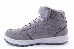 '-amely.ro-amely.ro-Ghete Unisex Kappa Piele Naturala Intoarsa Kond 242799 /Gri