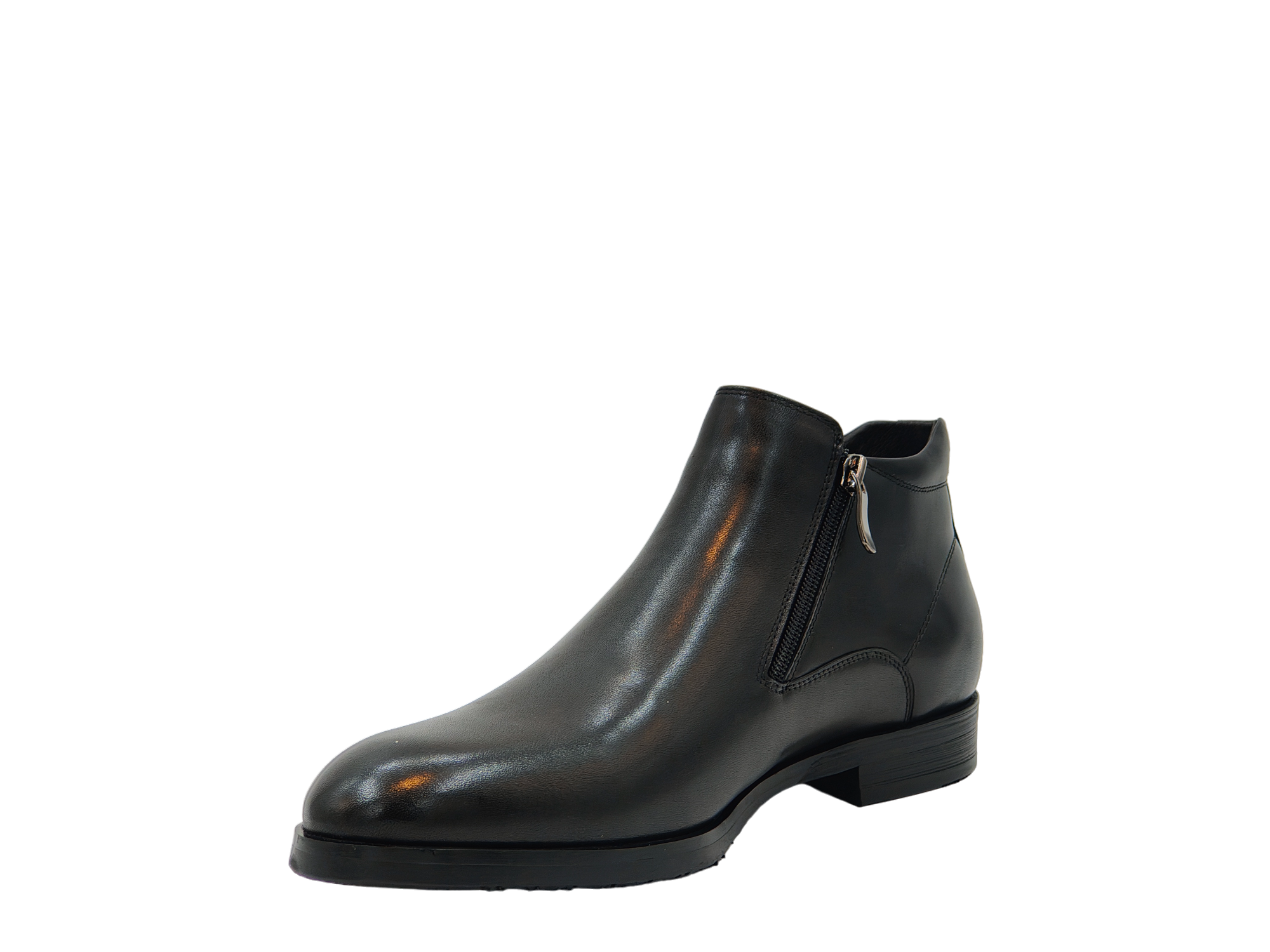 Ghete Barbati Elegante Piele Naturala Franky Piele Naturala Feni B1681-07