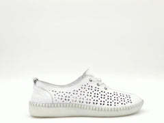 '-amely.ro-Claudio Casini-Pantofi Dama Piele Naturala De Vitel Claudio Casini Cart 771 /Alb