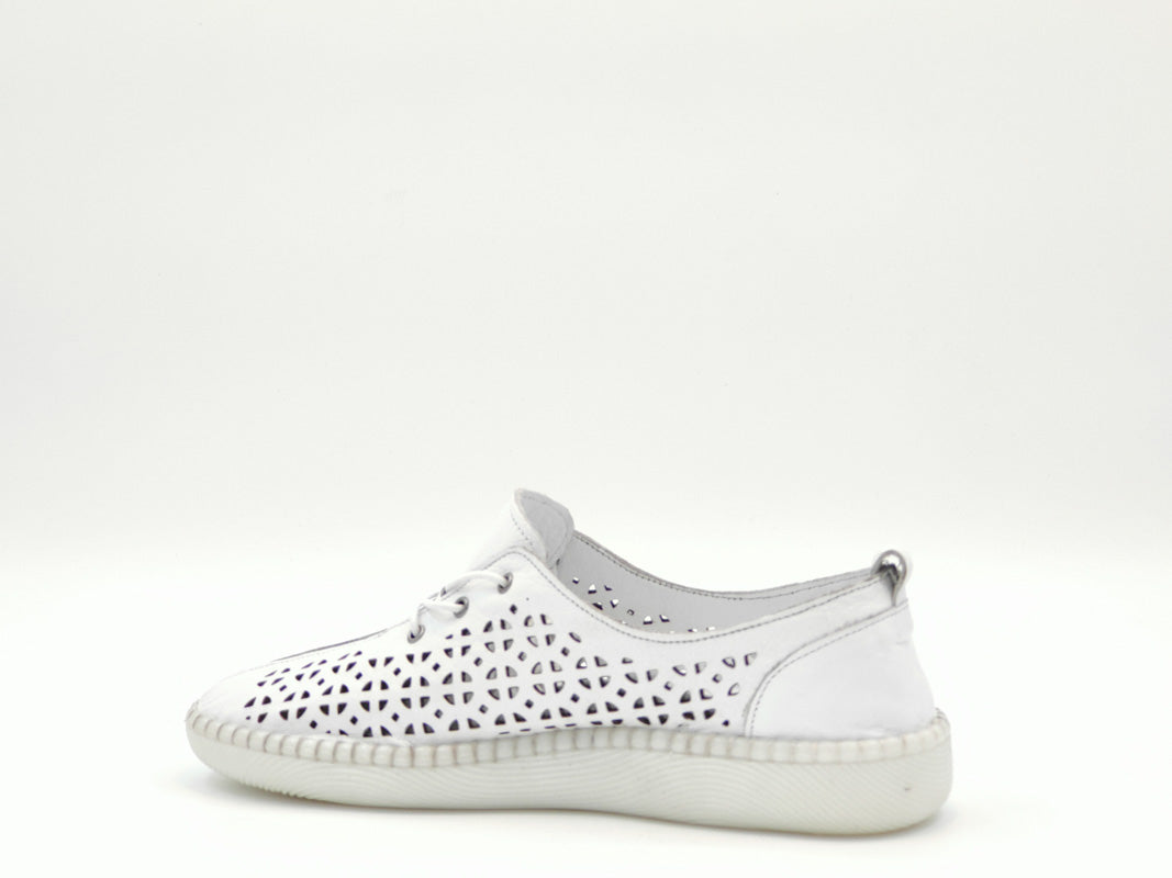 '-amely.ro-Claudio Casini-Pantofi Dama Piele Naturala De Vitel Claudio Casini Cart 771 /Alb