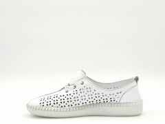'-amely.ro-Claudio Casini-Pantofi Dama Piele Naturala De Vitel Claudio Casini Cart 771 /Alb