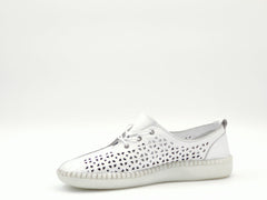 '-amely.ro-Claudio Casini-Pantofi Dama Piele Naturala De Vitel Claudio Casini Cart 771 /Alb