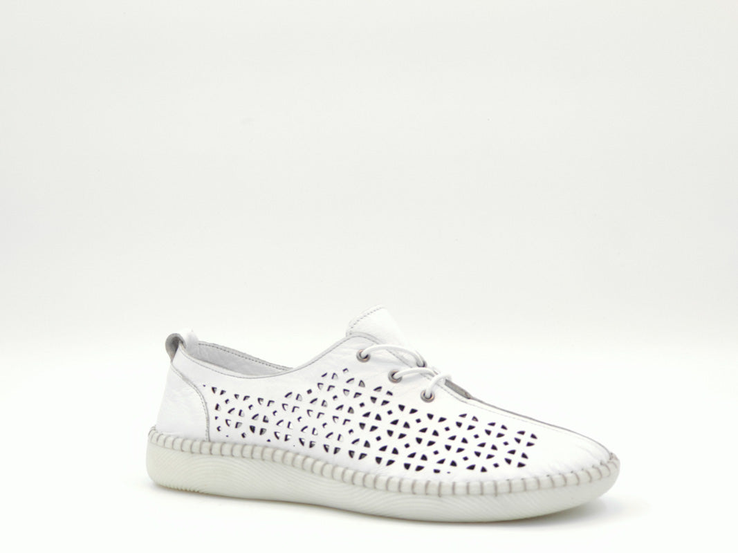 '-amely.ro-Claudio Casini-Pantofi Dama Piele Naturala De Vitel Claudio Casini Cart 771 /Alb
