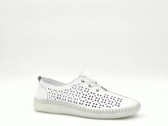 '-amely.ro-Claudio Casini-Pantofi Dama Piele Naturala De Vitel Claudio Casini Cart 771 /Alb