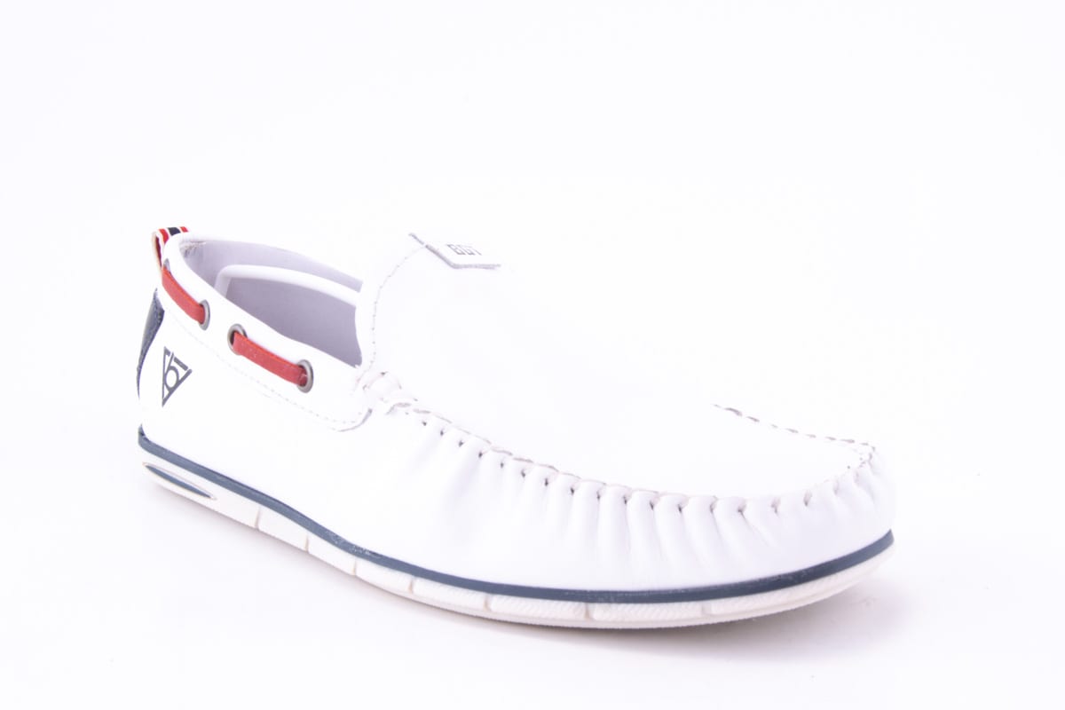 '-amely.ro-Bugatti-Pantofi Barbati Bugatti Piele Naturala Asto A2X65 /Alb