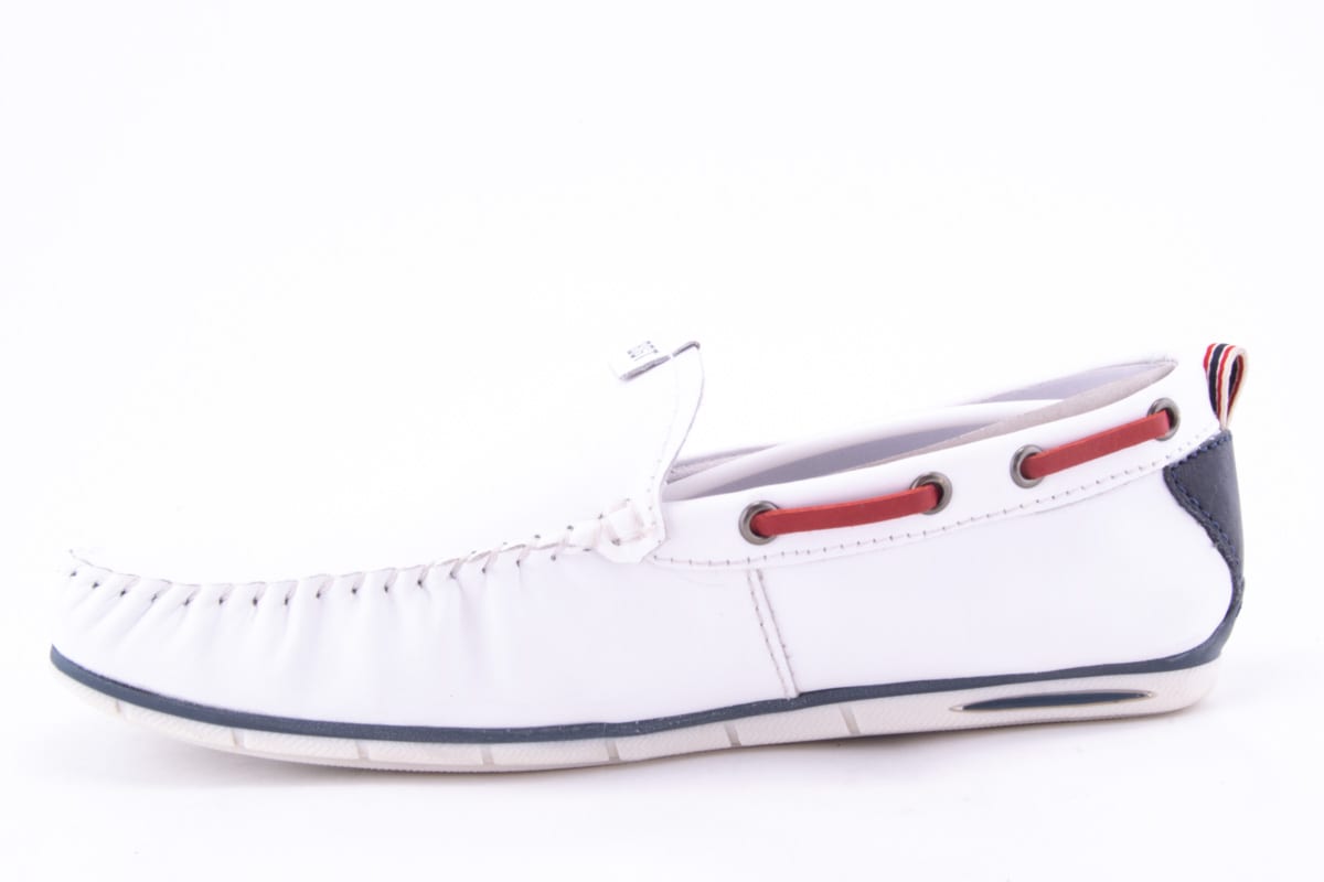 '-amely.ro-Bugatti-Pantofi Barbati Bugatti Piele Naturala Asto A2X65 /Alb
