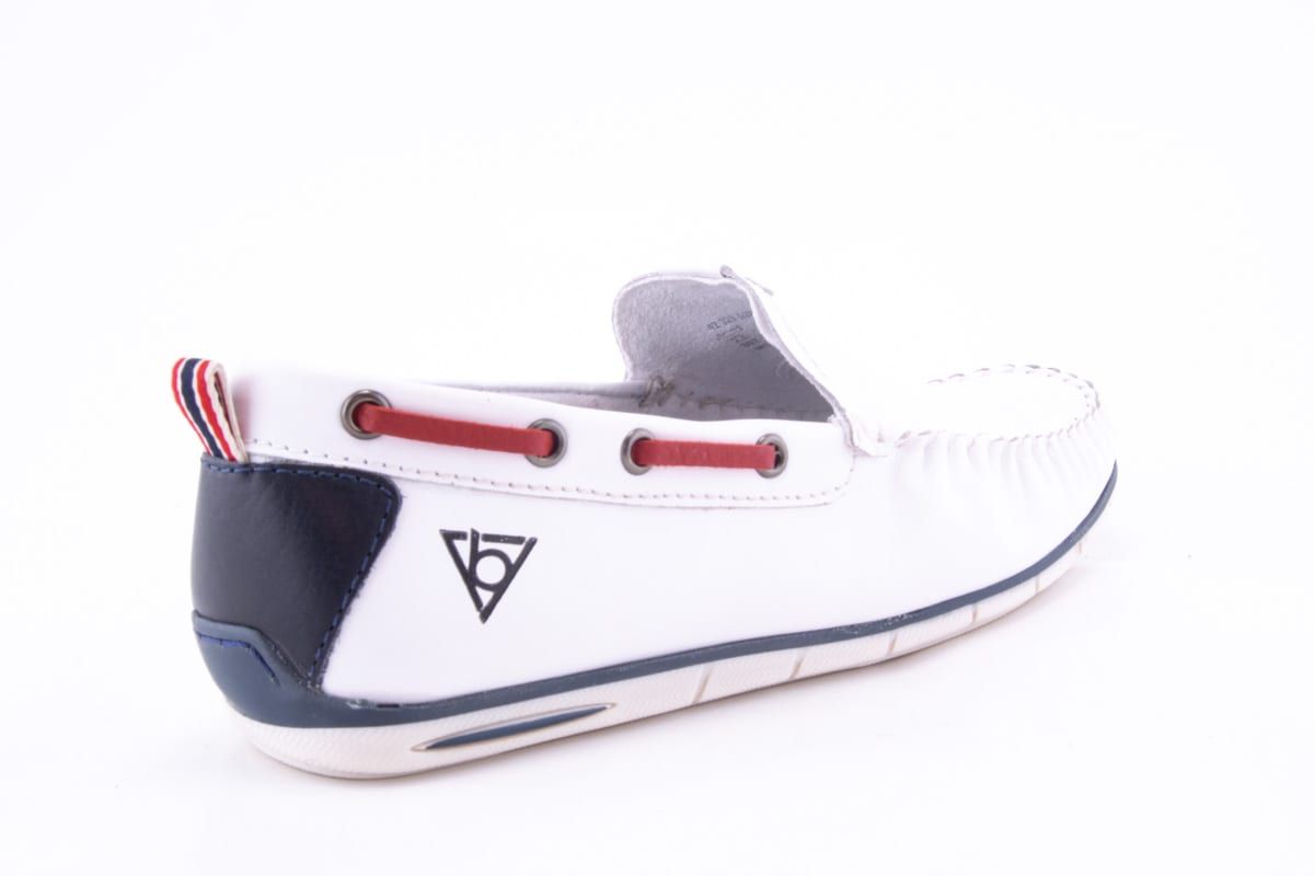 '-amely.ro-Bugatti-Pantofi Barbati Bugatti Piele Naturala Asto A2X65 /Alb