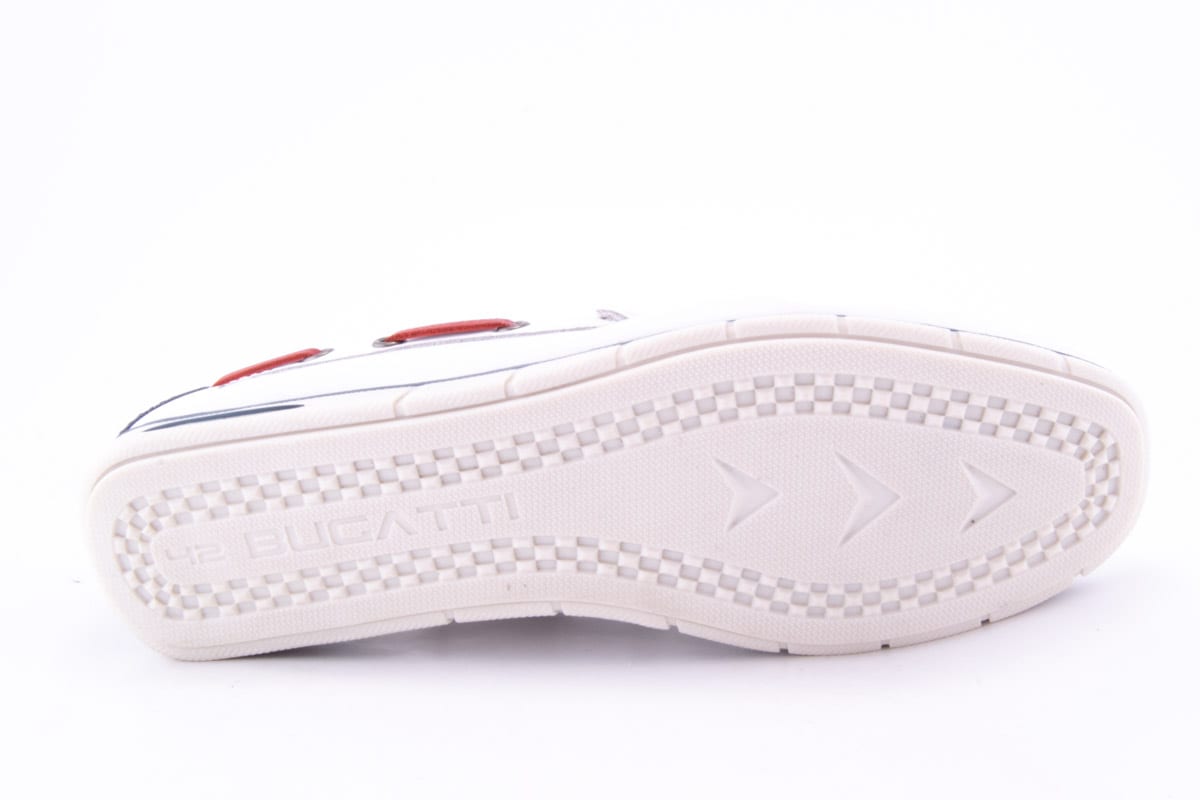 '-amely.ro-Bugatti-Pantofi Barbati Bugatti Piele Naturala Asto A2X65 /Alb
