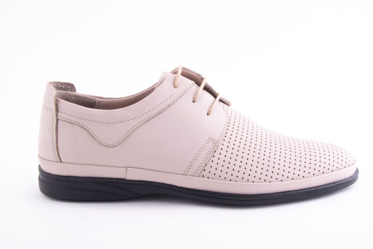'-amely.ro-Claudio Casini-Pantofi Barbati Piele Naturala De Vitel Claudio Casini Cart 1101 /Crem