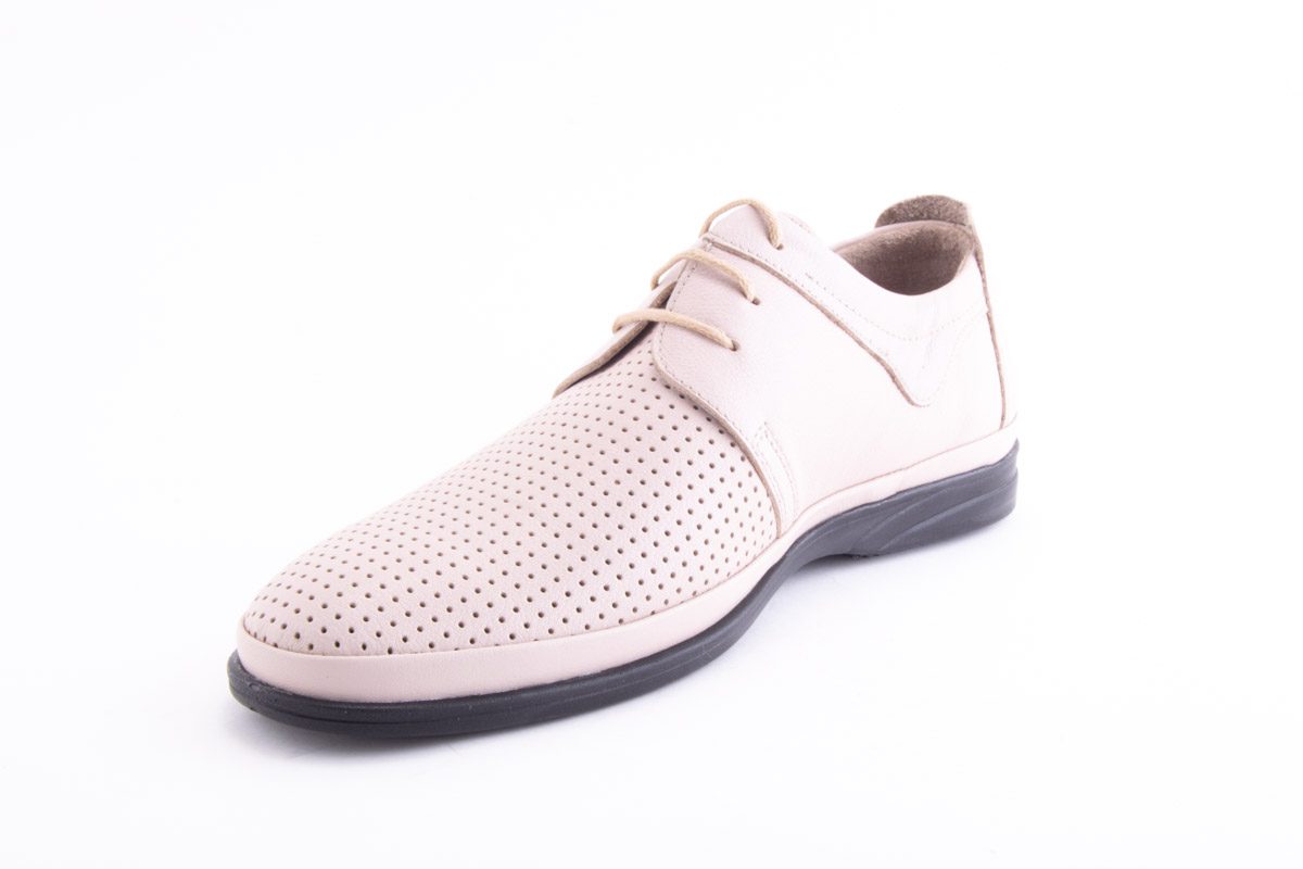 '-amely.ro-Claudio Casini-Pantofi Barbati Piele Naturala De Vitel Claudio Casini Cart 1101 /Crem