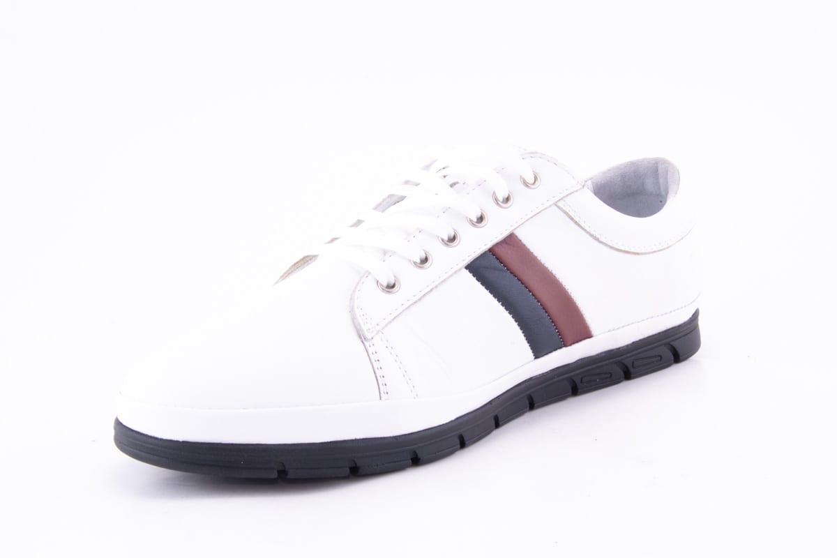 '-amely.ro-Claudio Casini-Pantofi Barbati Piele Naturala De Vitel Claudio Casini Cart 1021 /Alb