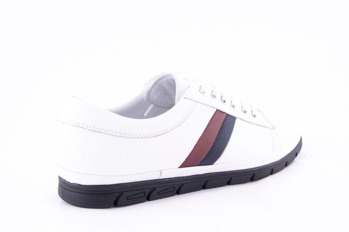 '-amely.ro-Claudio Casini-Pantofi Barbati Piele Naturala De Vitel Claudio Casini Cart 1021 /Alb