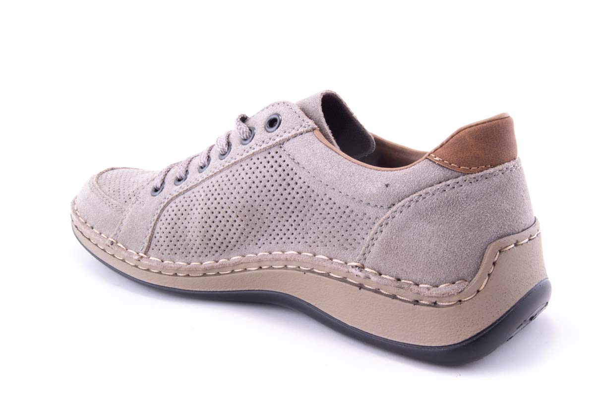 '-amely.ro-Rieker-Pantofi Barbati Rieker Piele Naturala Intoarsa Riek 05216 /Grv