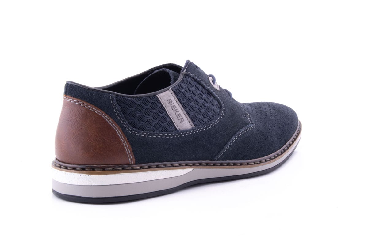 '-amely.ro-Rieker-Pantofi Barbati Rieker Piele Naturala Intoarsa Riek 16826 /Abs