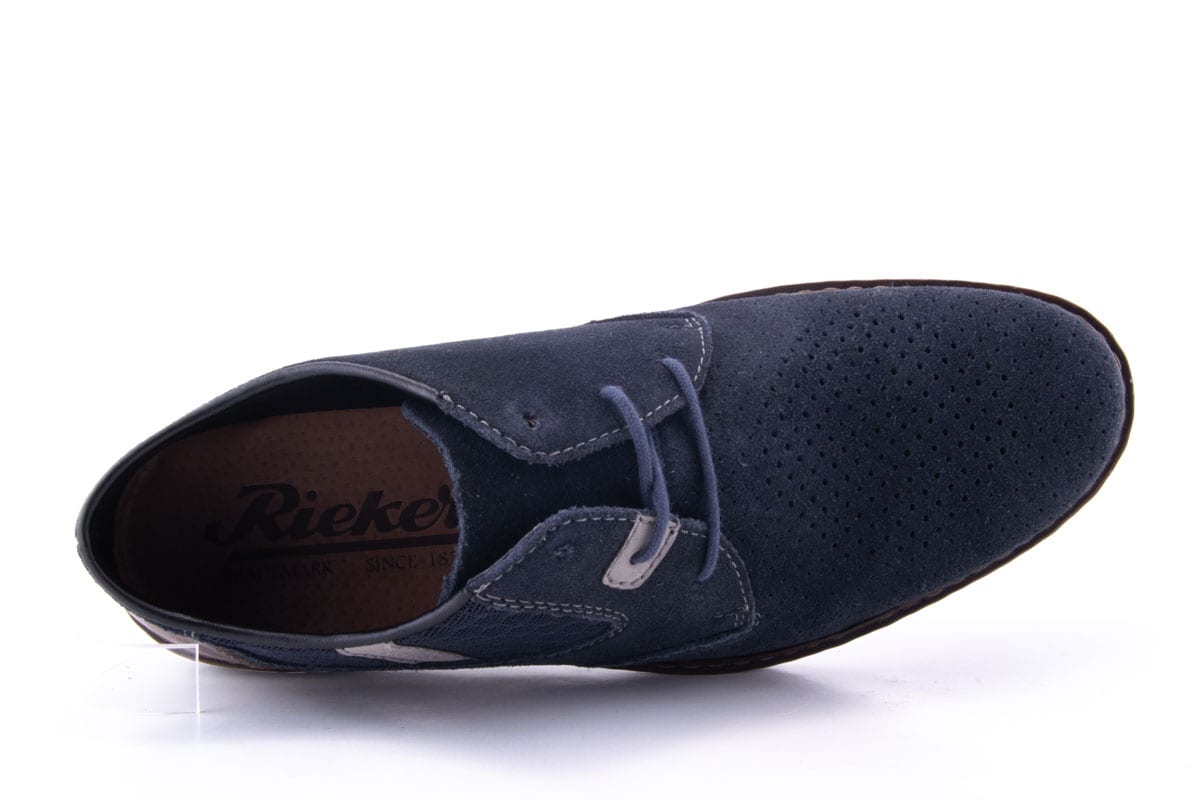 '-amely.ro-Rieker-Pantofi Barbati Rieker Piele Naturala Intoarsa Riek 16826 /Abs