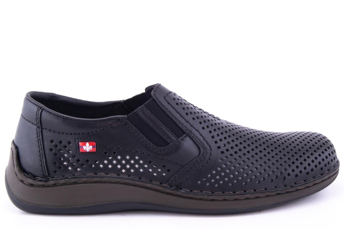'-amely.ro-Rieker-Pantofi Barbati Rieker Piele Naturala Riek 05297 /N