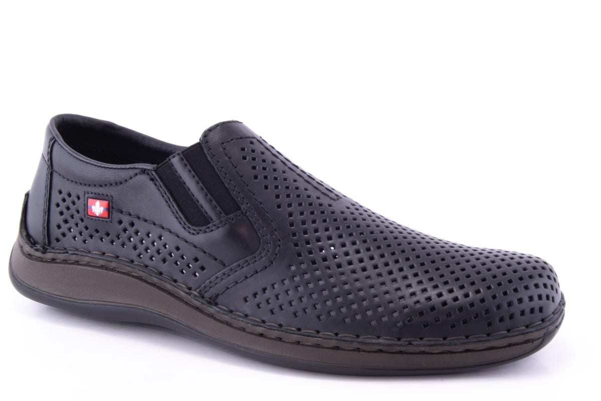 '-amely.ro-Rieker-Pantofi Barbati Rieker Piele Naturala Riek 05297 /N