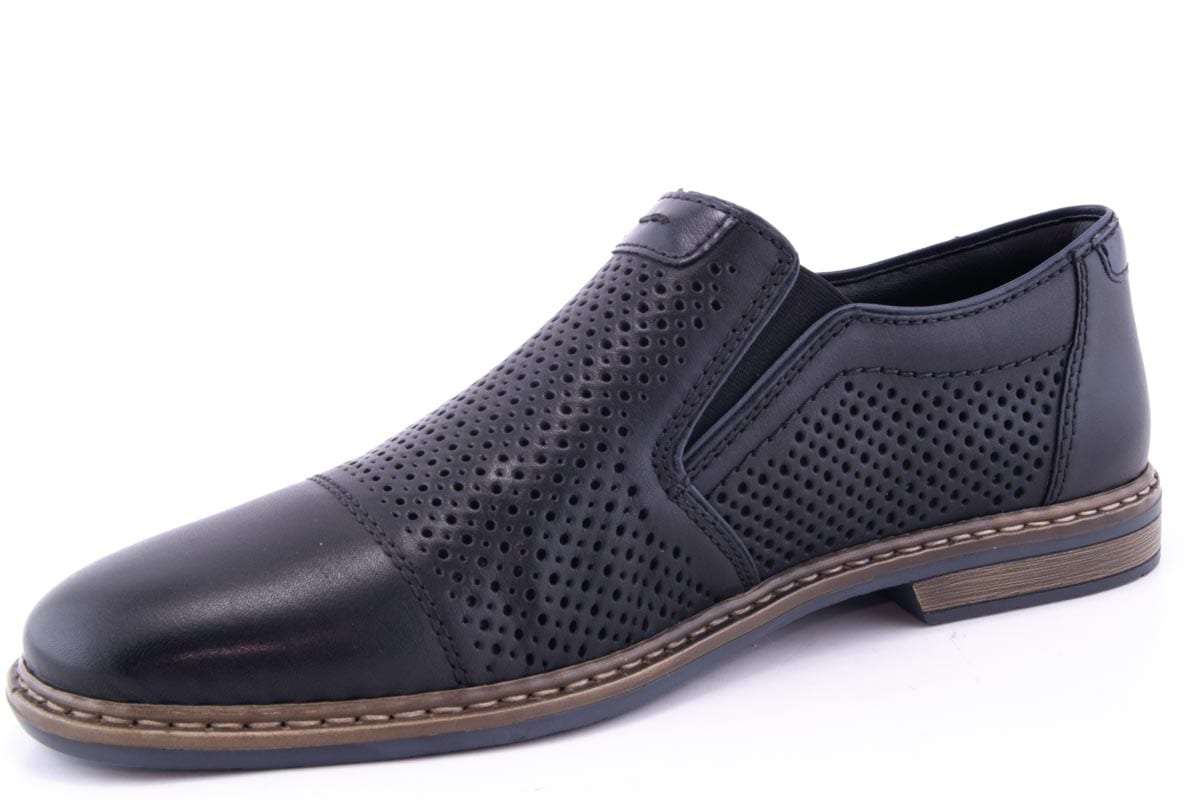 '-amely.ro-Rieker-Pantofi Barbati Rieker Piele Naturala Riek 13496 /N