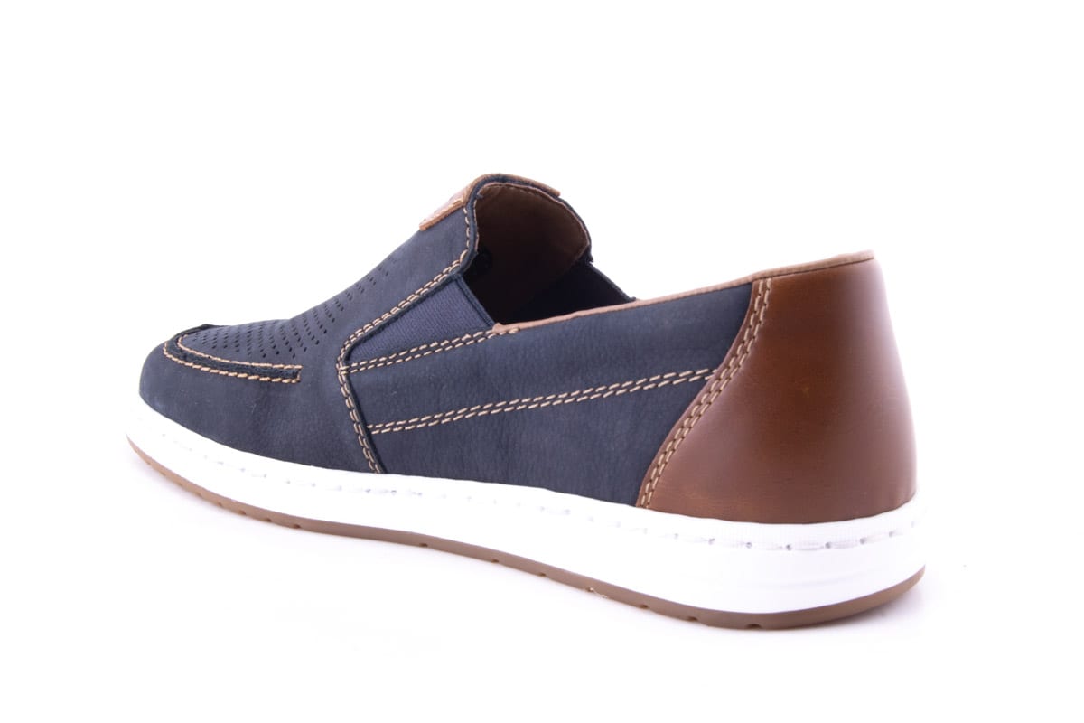 '-amely.ro-Rieker-Pantofi Barbati Rieker Piele Naturala Riek 18266 /Abs