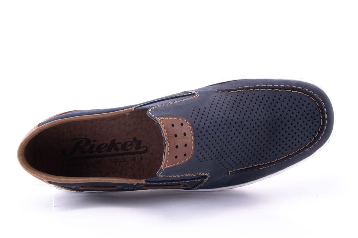 '-amely.ro-Rieker-Pantofi Barbati Rieker Piele Naturala Riek 18266 /Abs