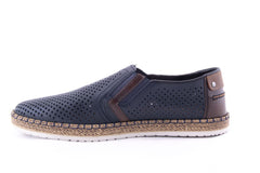 '-amely.ro-Rieker-Pantofi Barbati Rieker Piele Naturala Riek B5297 /Abs