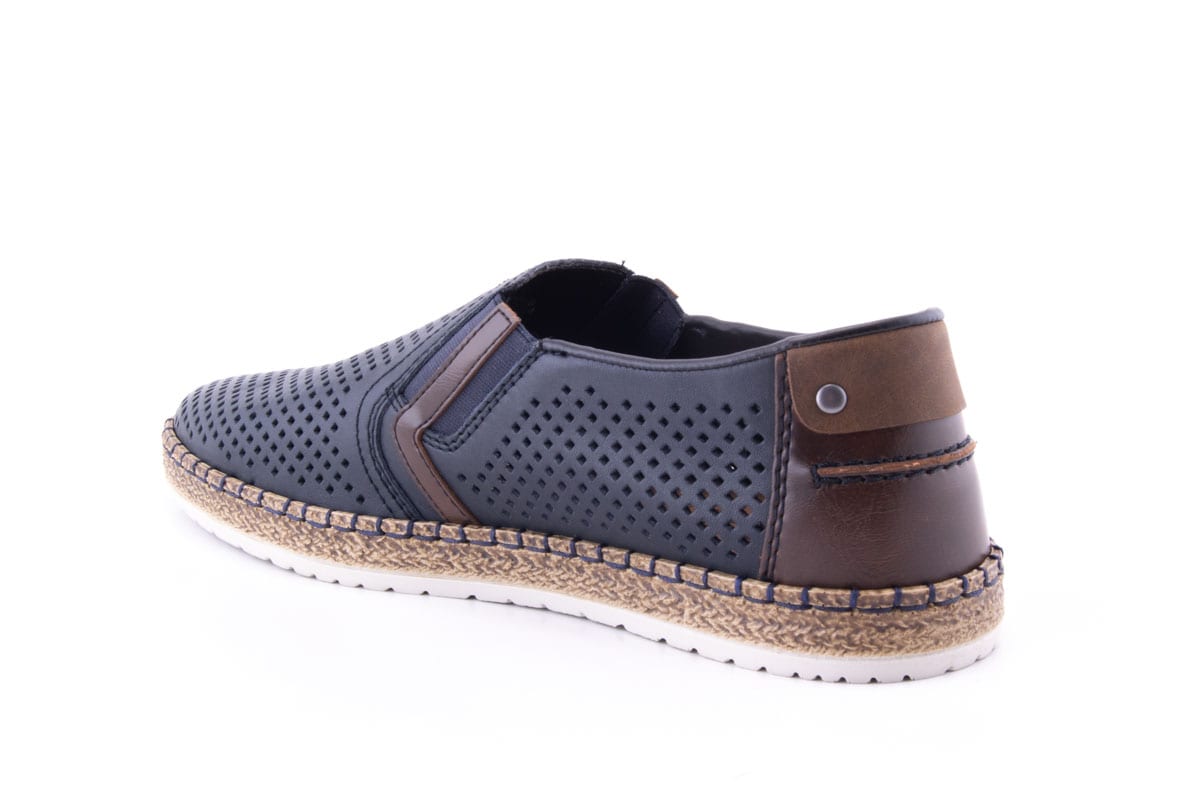 '-amely.ro-Rieker-Pantofi Barbati Rieker Piele Naturala Riek B5297 /Abs