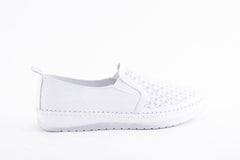 '-amely.ro-Claudio Casini-Pantofi Dama Piele Naturala De Vitel Claudio Casini Cart 109 /Alb