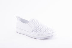 '-amely.ro-Claudio Casini-Pantofi Dama Piele Naturala De Vitel Claudio Casini Cart 109 /Alb