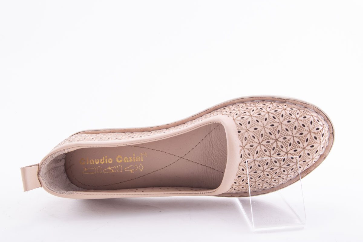 '-amely.ro-Claudio Casini-Pantofi Dama Piele Naturala De Vitel Claudio Casini Cart 2041-L /Bej
