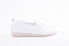 '-amely.ro-Claudio Casini-Pantofi Dama Piele Naturala De Vitel Claudio Casini Cart 2116 /Alb