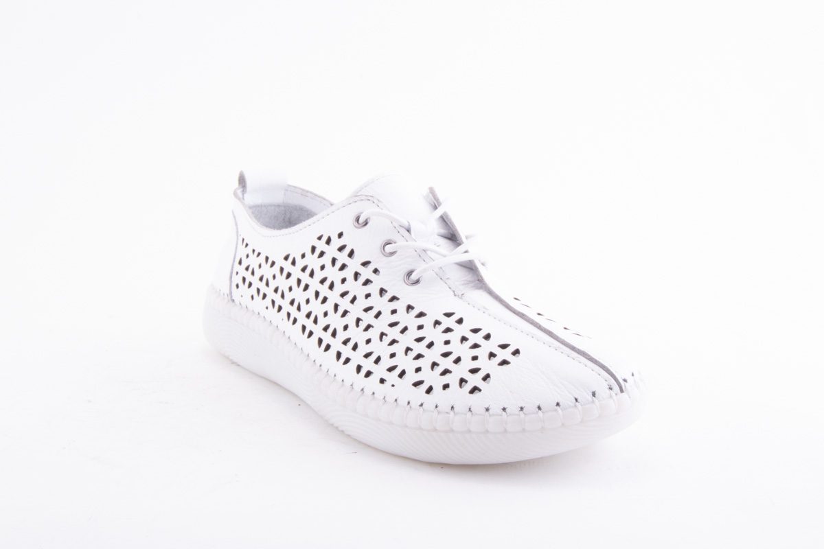 '-amely.ro-Claudio Casini-Pantofi Dama Piele Naturala De Vitel Claudio Casini Cart Hy77 /Alb