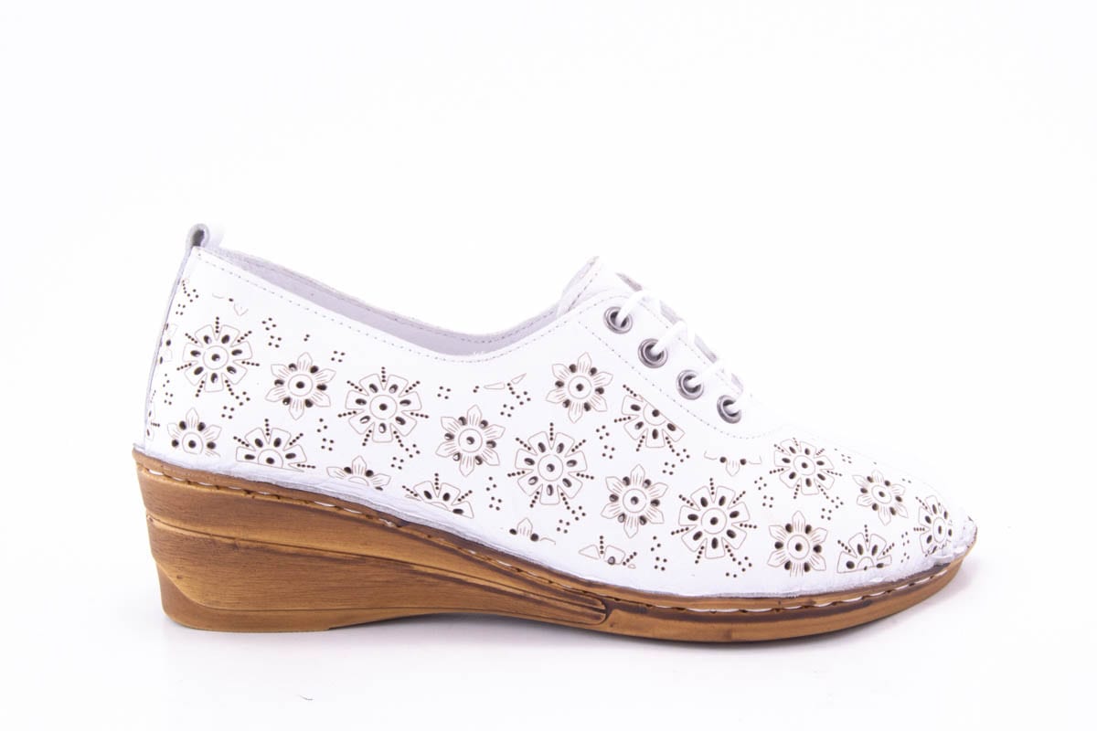 '-amely.ro-Claudio Casini-Pantofi Dama Piele Naturala De Vitel Claudio Casini Cart 077-1 /Alb